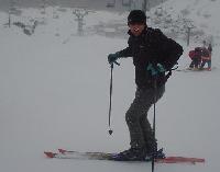 Dean on Skis