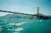 Goldengate from the water