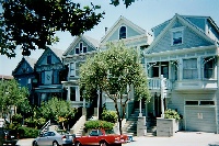 Houses on Russian Hill